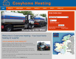 Cosyhome heating also known as Cosyhomeheating.ie online ordering of heating oil designed by Orb Computers in Galway